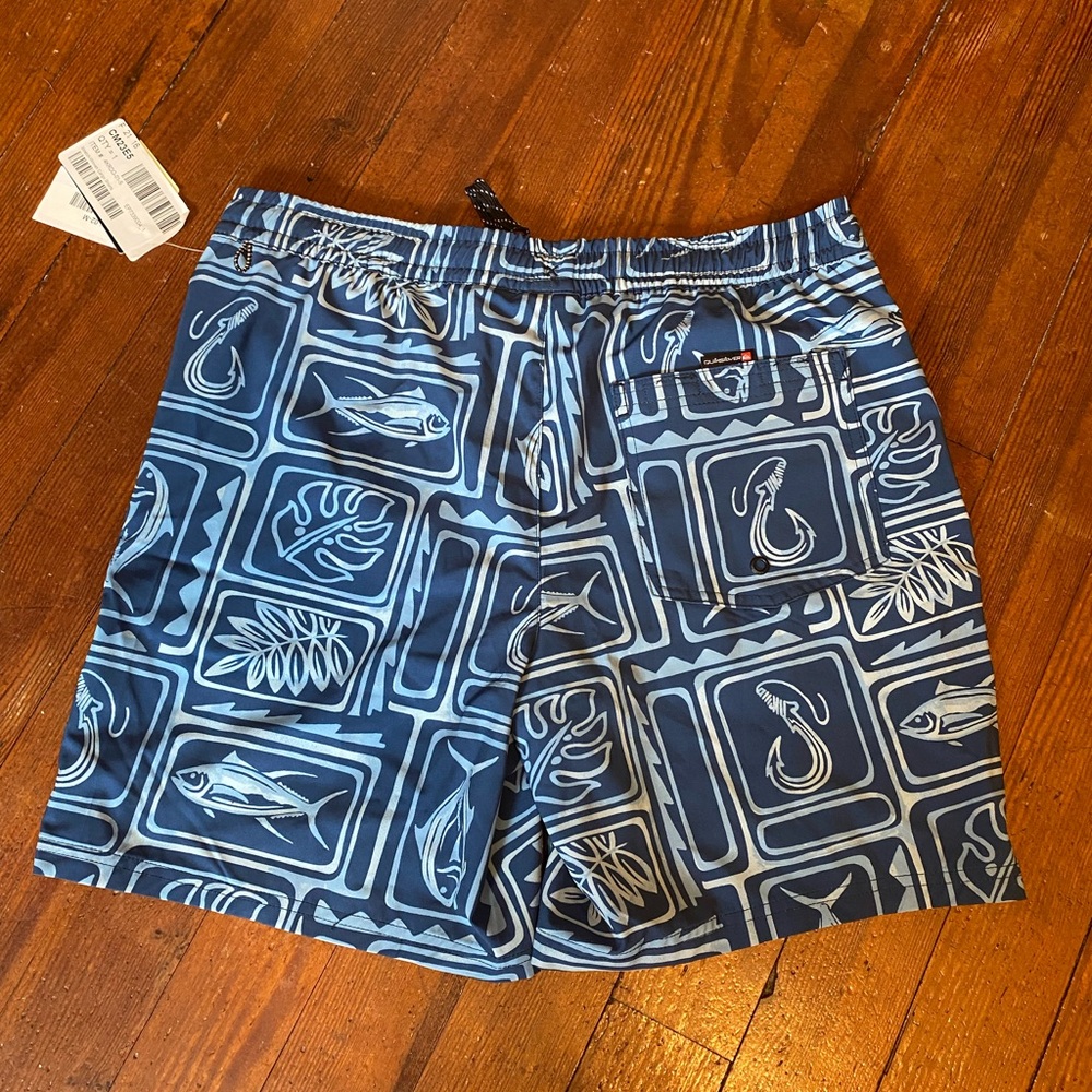 Mens Quicksilver Swim Shorts - Picture 3 of 6